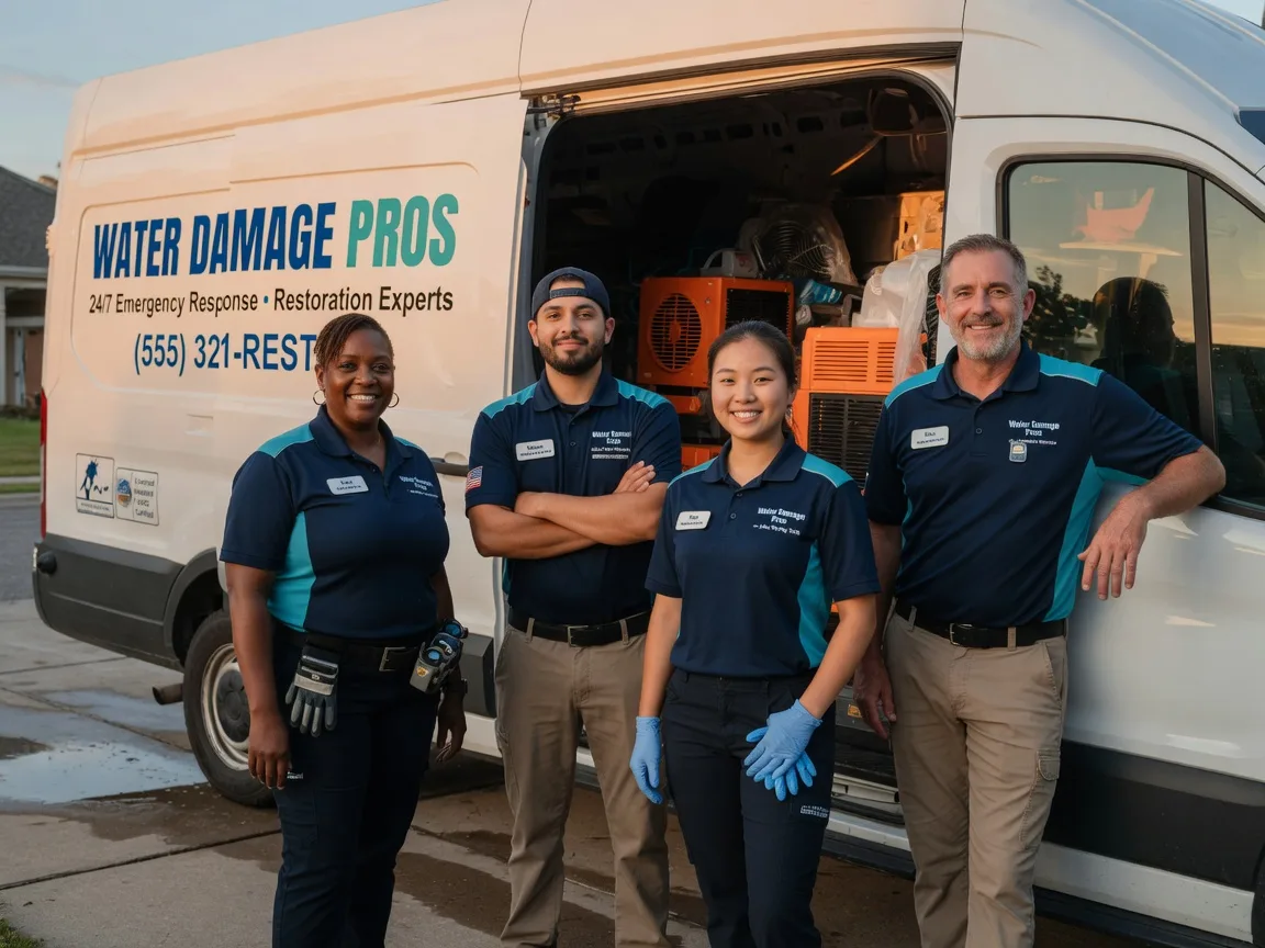 Water Damage Restoration company in Fellows, CA